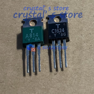 1PCS 2SA814/2SC1624 A814/C1624 Transistors TO-220