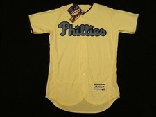 Authentic Philadelphia Phillies Fathers Day FLEX BASE Jersey RARE! 44