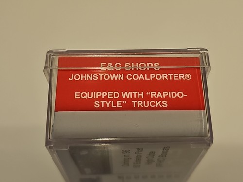 E&C Shops Ho Scale Kansas City Power & Light Johnstown Coalporter #701 - Picture 5 of 7