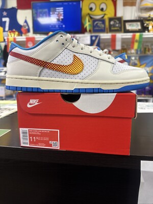 Nike Dunk Low Retro SE Sail/University Red Men Size 11.5
