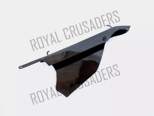 BLACK PAINTED CHAIN GUARD FOR VINTAGE AJS RIGID MODEL 350 500CC SINGLES #C13/P4 - Picture 3 of 5