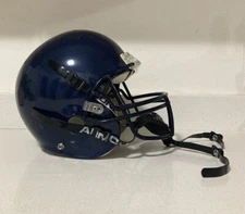 Schutt AiR football helmet navy blue youth size med/sm with chin-strap Included