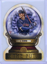 2022 Topps Gypsy Queen Jarren Duran Boston Red Sox Rookie Crystal Gazing Die Cut
