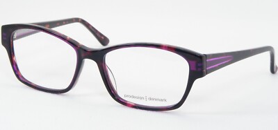 PRODESIGN DENMARK 1751 4332 PURPLE /TORTOISE BROWN EYEGLASSES FRAME 53-16-135mm