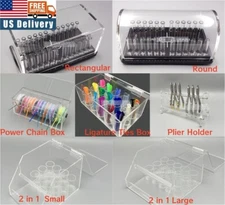 Dental Orthodontic Power Chain Ligature Tie Arch Wire Organizer Storage Box