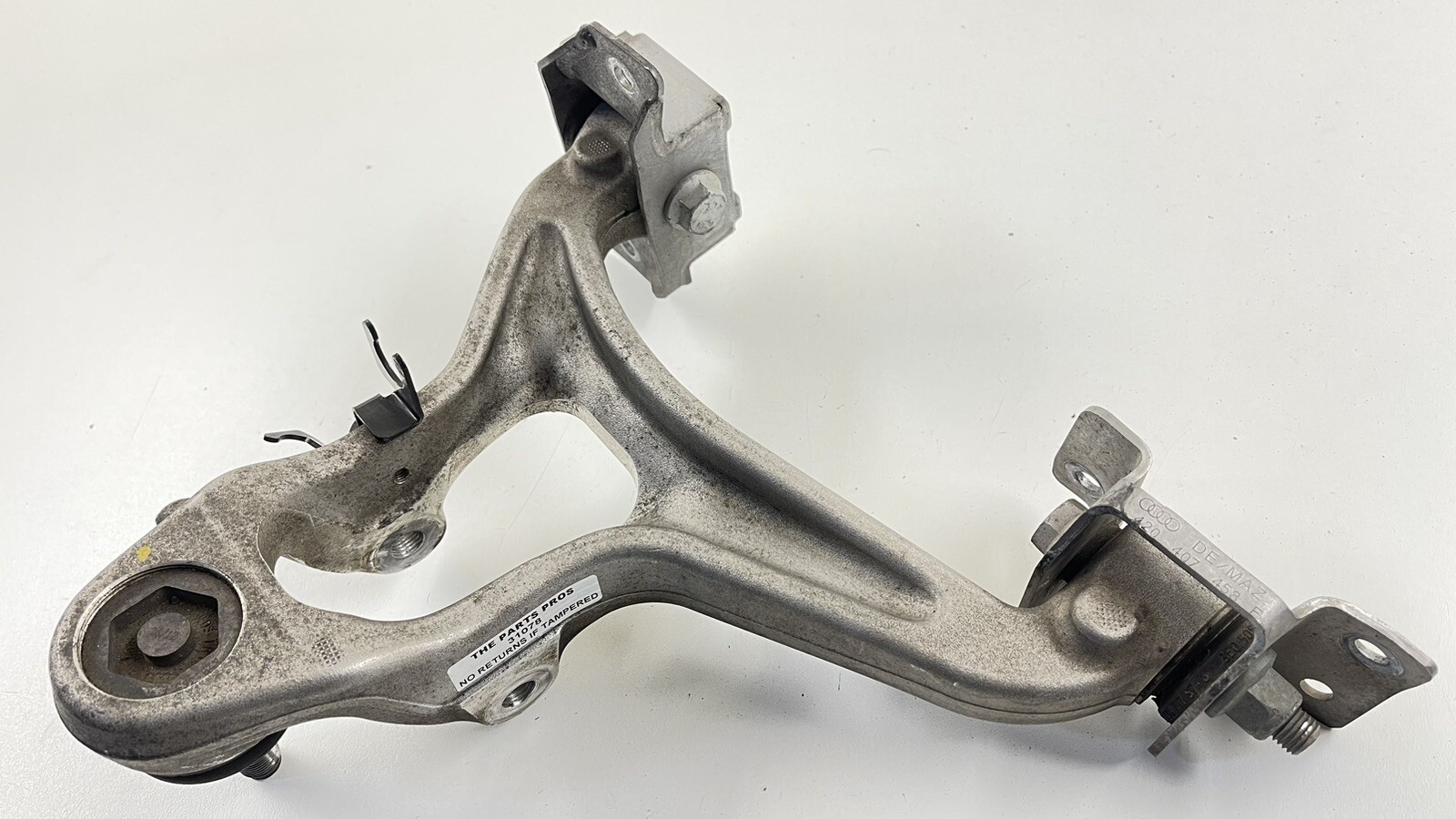 08-15 AUDI R8 SPYDER PASSENGER RIGHT FRONT UPPER CONTROL ARM 420 407 508 OEM