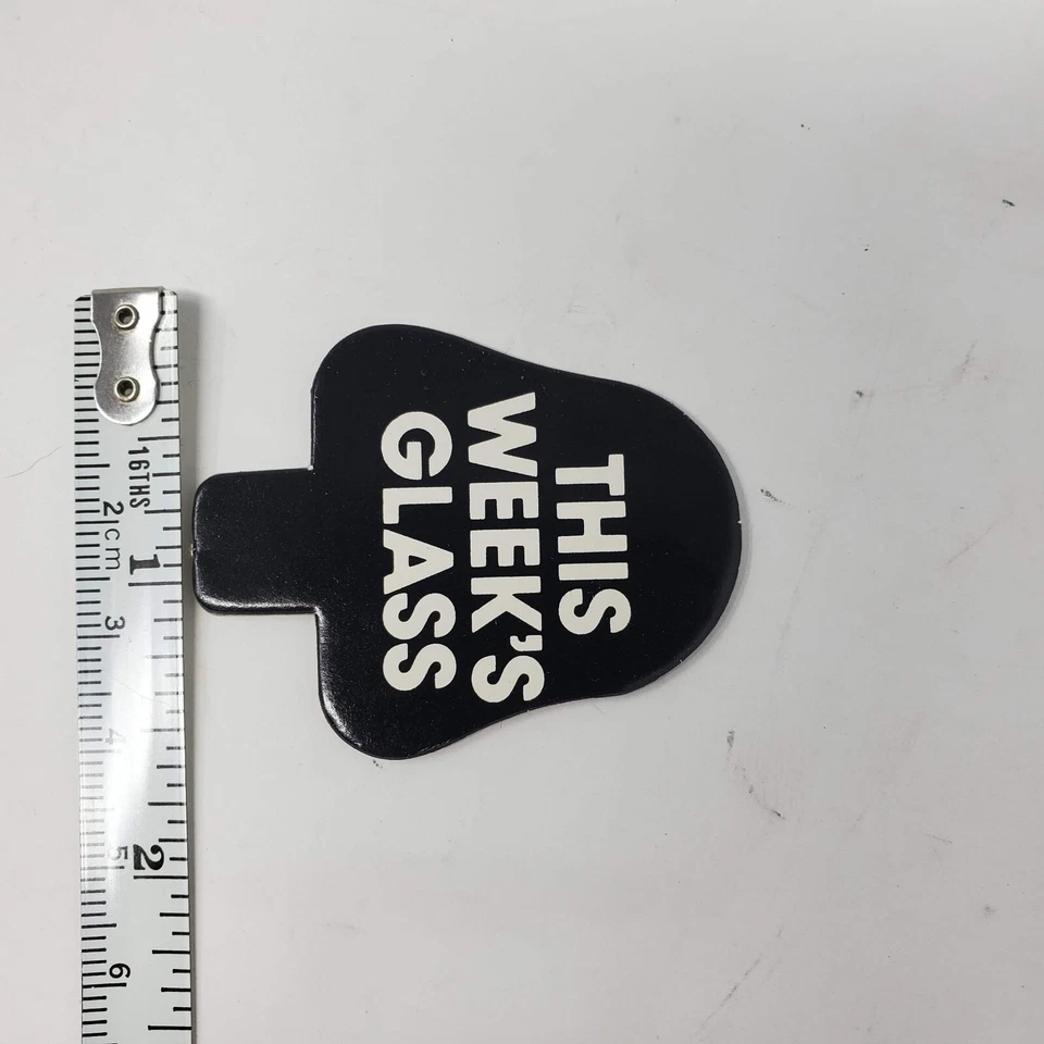 Burger King Star Wars Jedi 1983 exhibición de vidrio Darth Vader pestaña de vidrio esta semana Foto 4 de 4