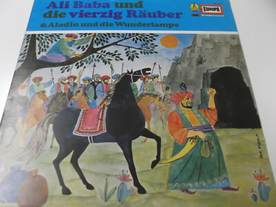 67047 - ALI BABA UND DIE VIERZIG RÄUBER - EUROPA HÖRSPIEL VINYL LP: HANS PAETSCH