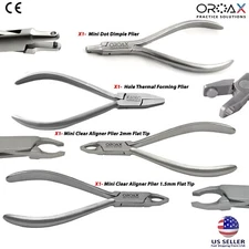 Alicates para alineación de dientes de ortodoncia Brackets transparentes OROAX