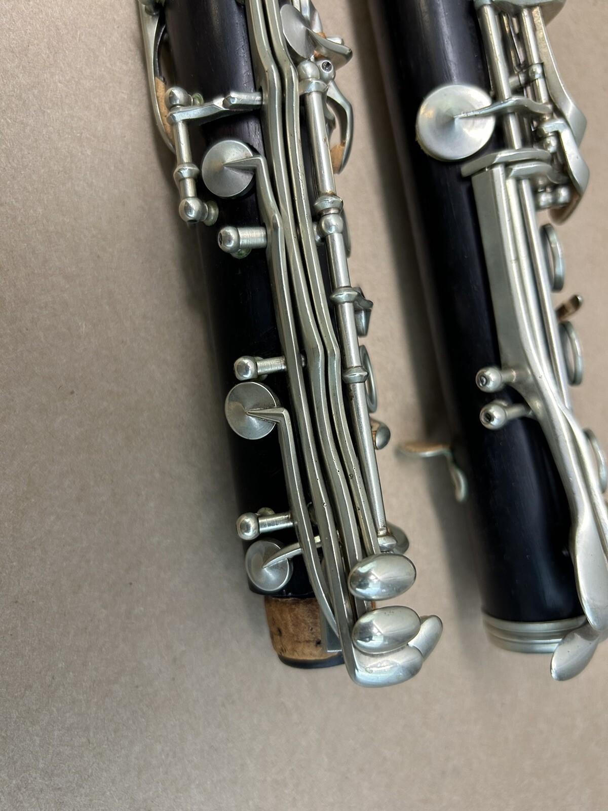 Vintage H Bettoney Columbia Boston Wood Bb Upper And Lower