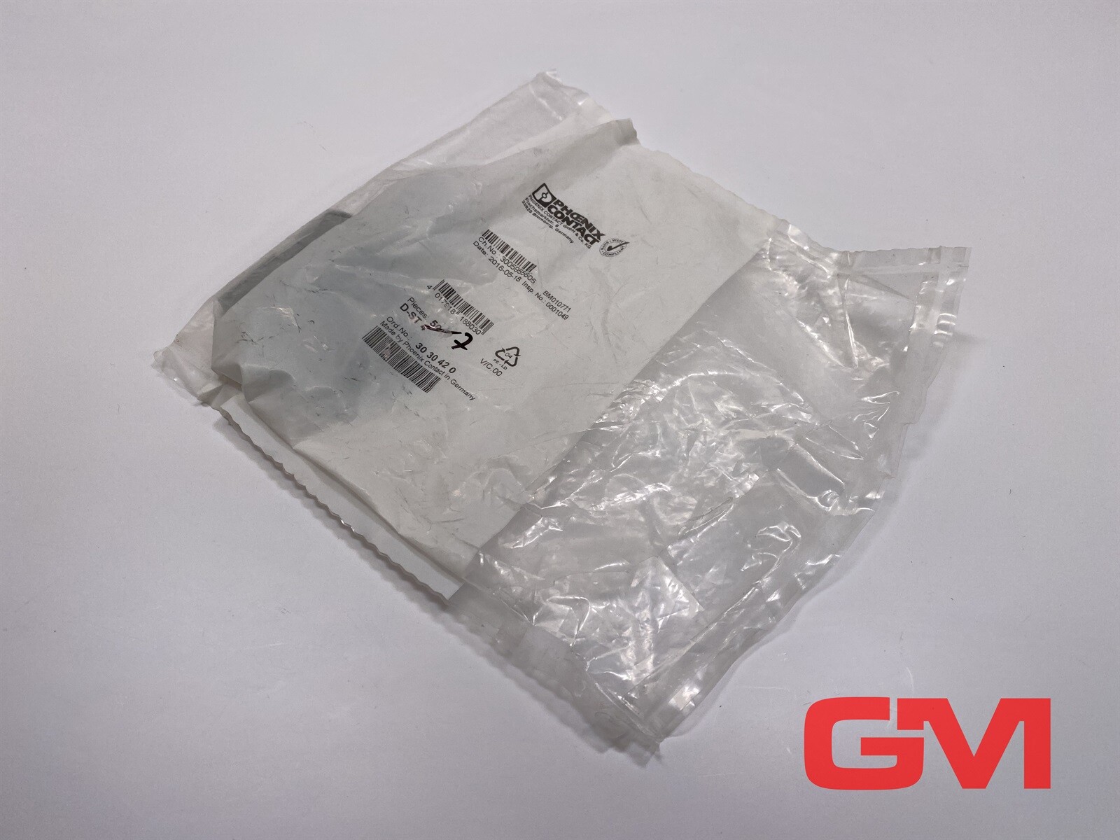 Ve 7x Phoenix Contact End Cover D-ST 4 3030420 55.9x2.2x29mm