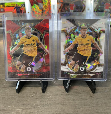 2022-23 Select EPL Nathan Collins Cracked Ices /25