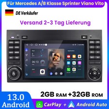 7" Autoradio GPS Navi F&uuml;r Mercedes Benz A/B Klasse Sprinter Viano Vito W639 W245