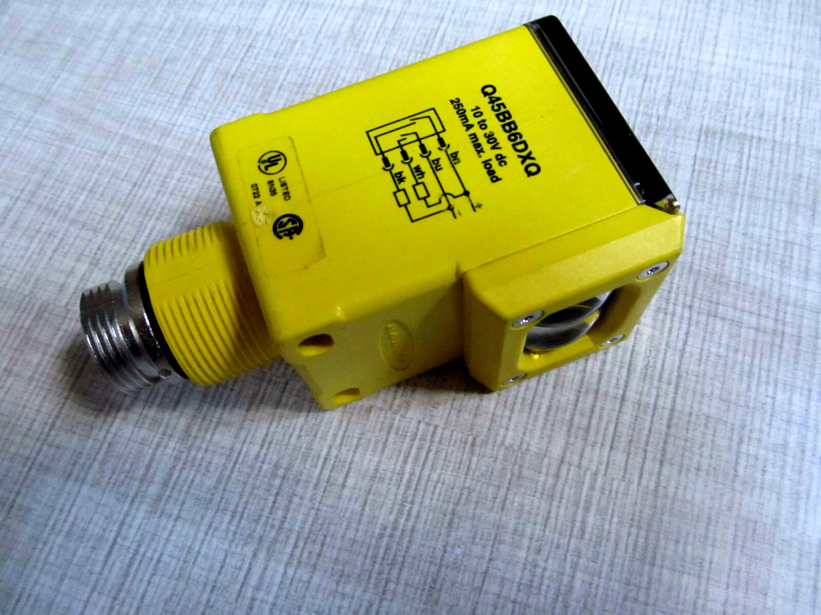 1pcs used Q45BB6DXQ photoelectric switch sensor #A6-4