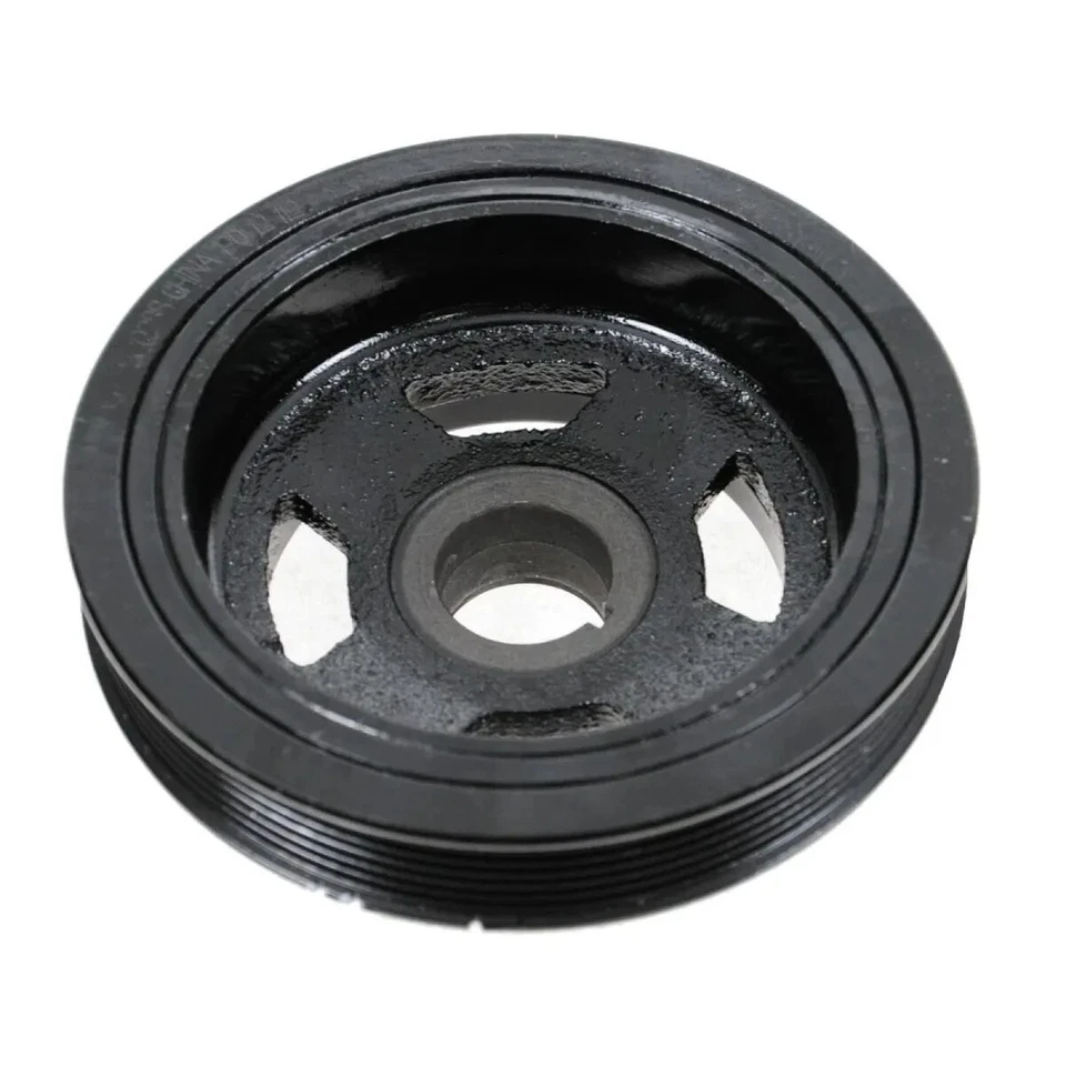 Nueva polea de transmisión por correa de cigüeñal equilibrador armónico TRQ para Nissan 1995-2001 Foto 2 de 2