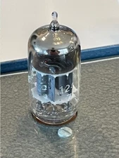LOOK! - GE 12AX7A ECC83 Long Plate PREMIUM Audio VACUUM TUBE - Tested STRONG!!