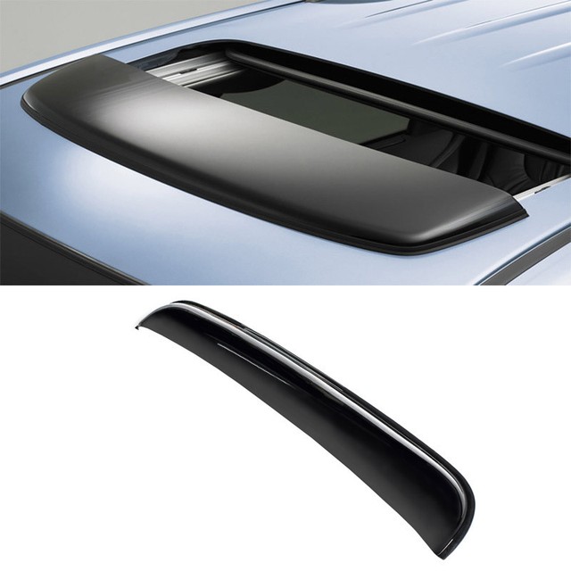 34" Smoke Wind Deflector Moon Roof Visor For 2832.8" Moonroof Sun/Rain
