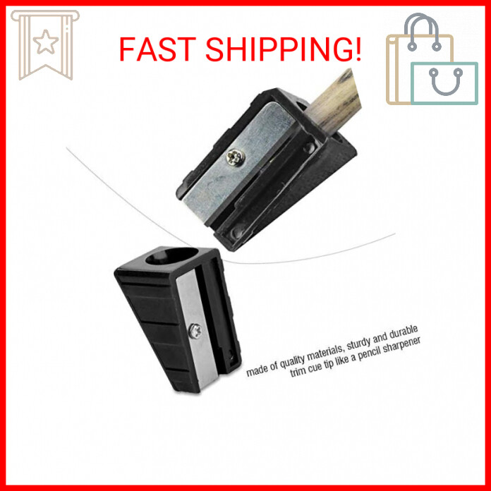 VGEBY Trimmer Per Punte Stecche Da Biliardo – Affilatore, Lucidatore E Modellatore Portatile In Metallo, Per Manutenzione Professionale - 2