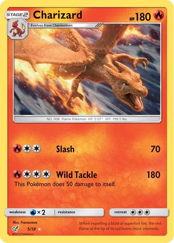 Charizard 5/18 Detective Pikachu