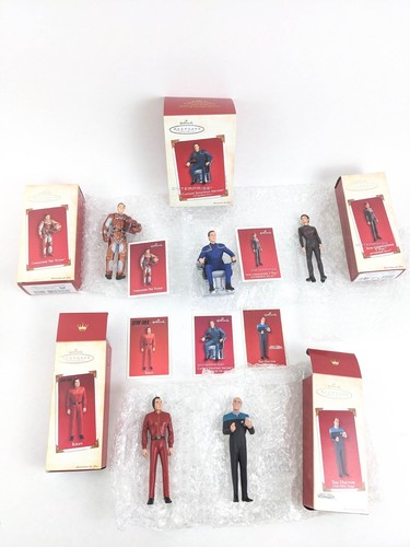 Hallmark Keepsake Ornaments Lot Star Trek Enterprise Voyager Deep Space Nine - Picture 2 of 24
