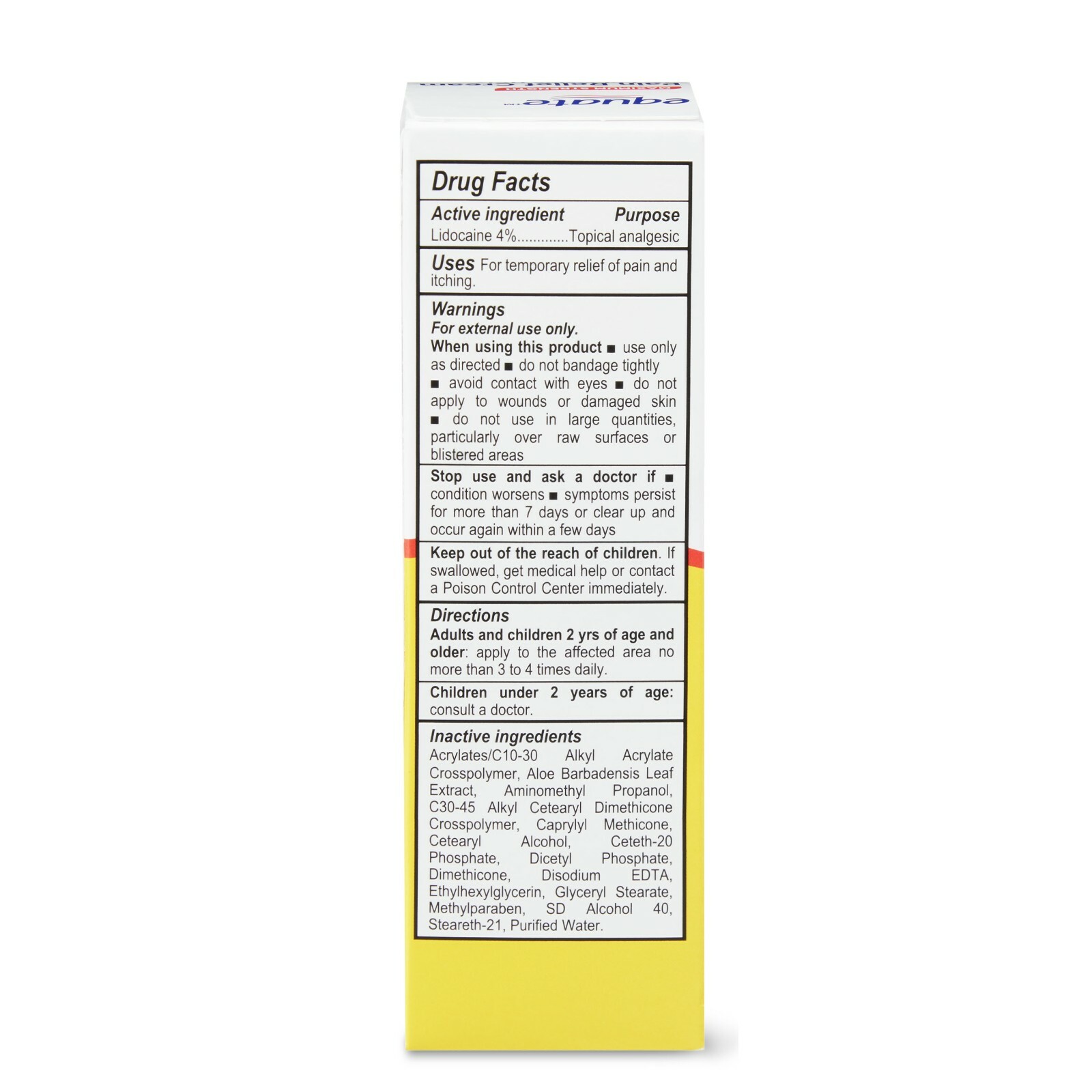 Equate Maximum Strength Pain Relief 4 Lidocaine Analgesic RollOn