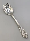 Sir Christopher by Wallace Sterling Silver individual Ice Cream Forks 5 7/8"
