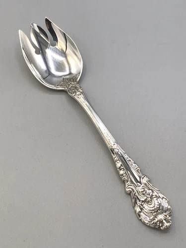 Sir Christopher by Wallace Sterling Silver individual Ice Cream Forks 5 7/8"