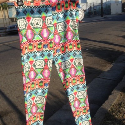 mara hoffman leggings