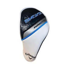 "NEW"  Callaway PARADYM Ai SMOKE FAIRWAY WOOD HEAD COVER BLACK - WHITE BLUE #000