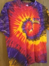 Flower Power Cruise - The Beach Boys +    March-April 2019 - Tie Dye Shirt - XL.