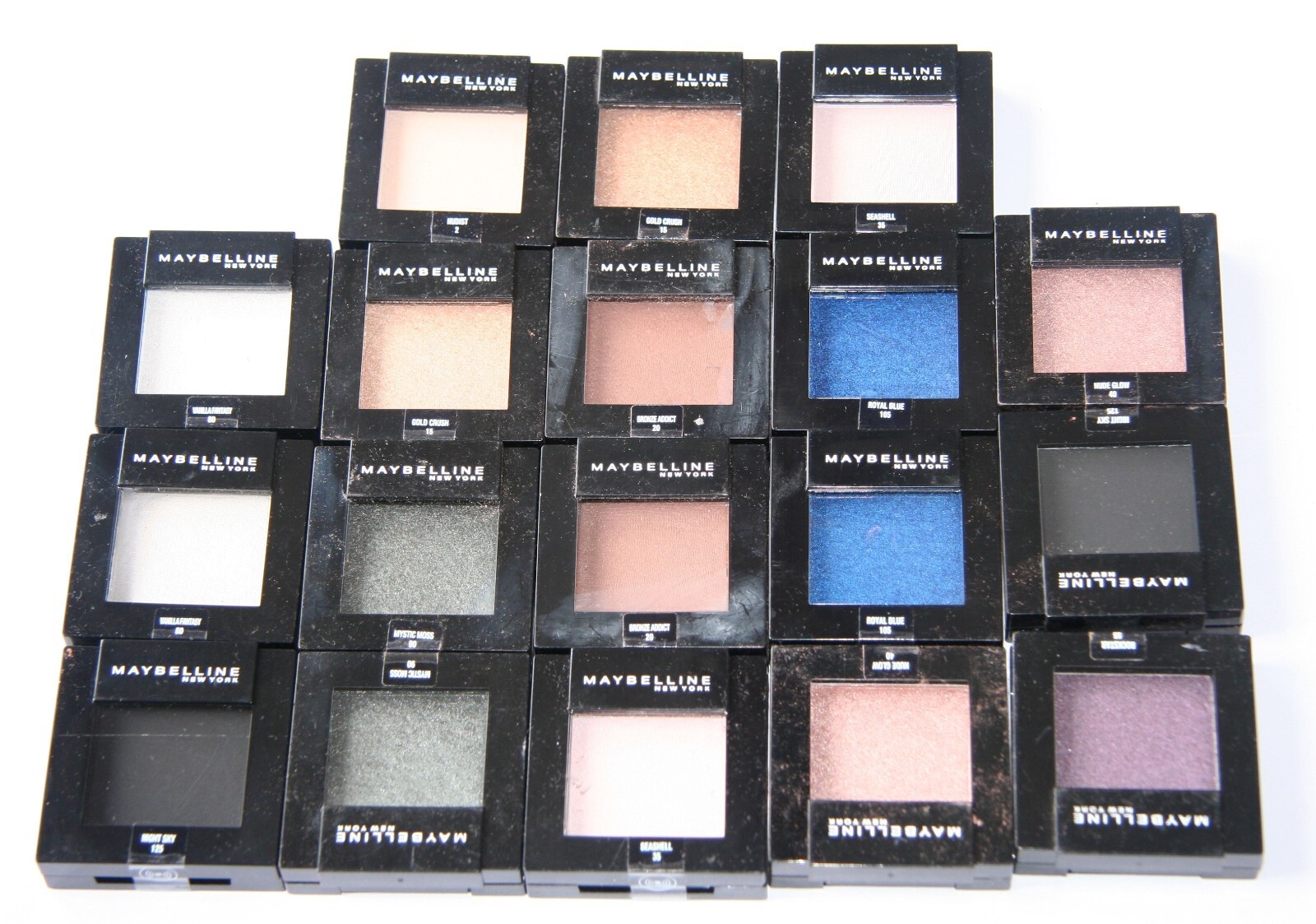 18 x Maybelline Coloursensational Eyeshadow | At least 8 Shades | RRP £85