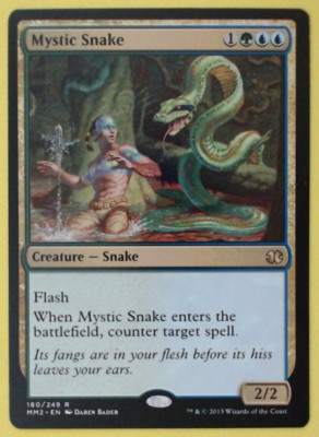 MTG Singles - Mystic Snake - Modern Masters 2015 (MM2) -i428