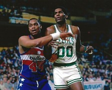 Rick Mahorn signed Washington Bullets 8x10 photo autographed 2
