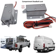 Accele CDL-12 Hidden Compartment Deadbolt Locking System for Truck/Van/RV's, New