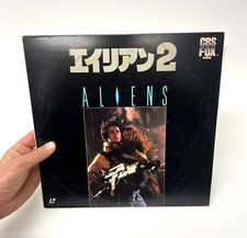 Aliens Laser Disc - Vintage Japanese NTSC-J  Stains to Cover  1986 