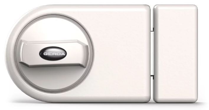 Gerda ZN100 Surface Mounted Door Lock – Finger Cylinder Barrel, 3 Keys, 4 Color Options