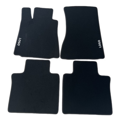 Car Floor Mats Velour For Cadillac SLS 2007-2012 Waterproof Black Carpets Mats