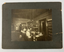 Photo Perkins Union Detective Agency Private Secretary Office Scene Safe Books