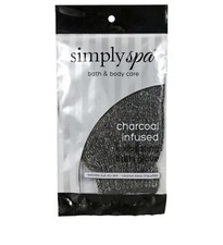 Simply Spa Exfoliating Bath  Shower Gloves  1 Pair Of Gloves 2 Pieces 