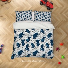 3D Space World Animal Kids Quilt Cover Set Duvet Cover Bedding Pillowcases