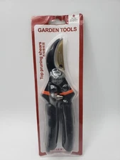 Garden Shears Pruning Hand Pruner Shears 8" Professional Premium Titanium Bypass