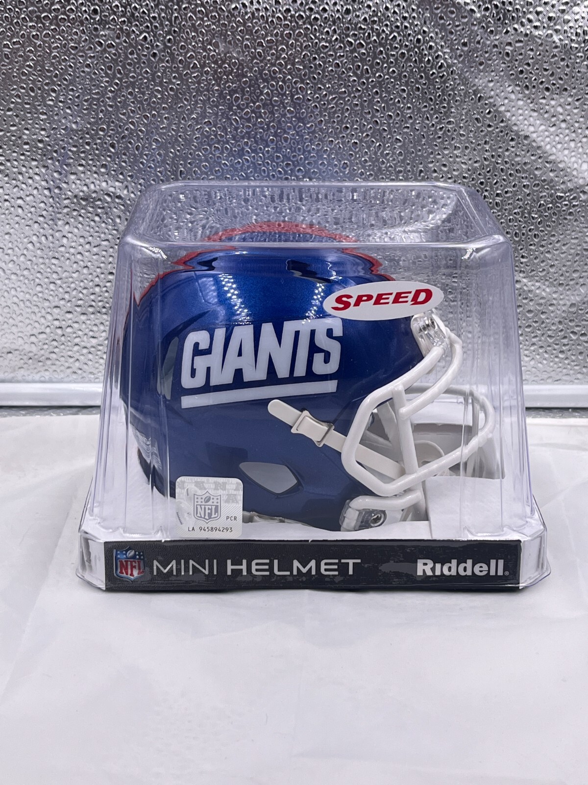 New York Giants NFL Riddell Speed Blue Script Alternate Mini