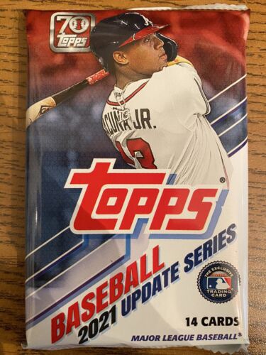 2021 TOPPS UPDATE PACK FACTORY SEALED (14 CARDS) BUY MORE AND SAVE MORE - Afbeelding 1 van 1