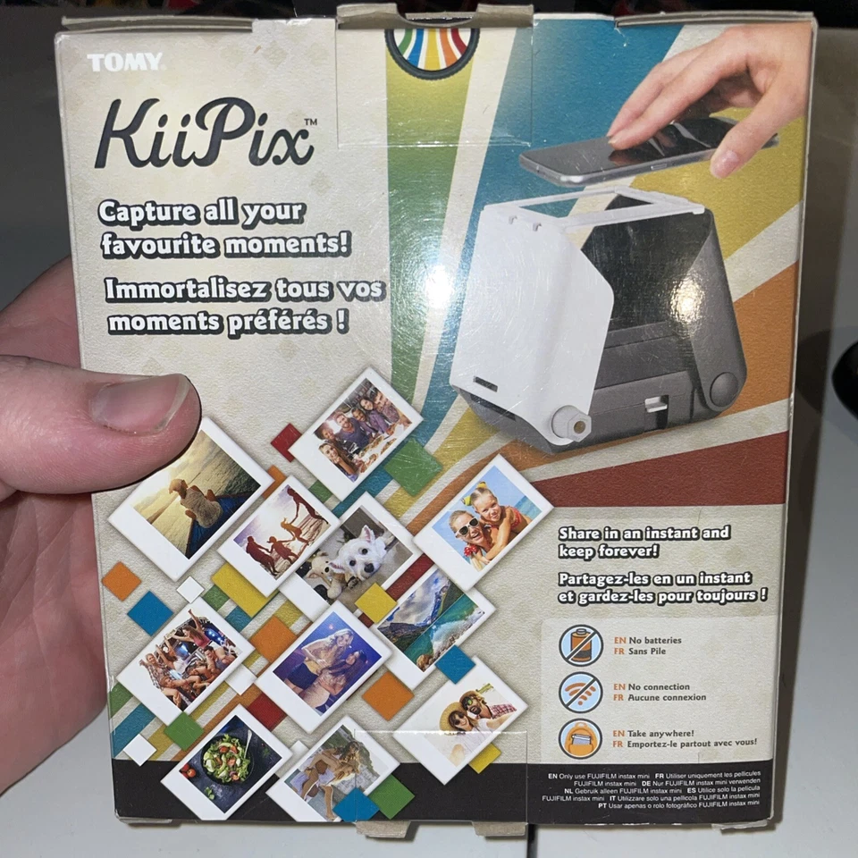 KiiPix Portable Smartphone Picture Printer No Batteries Required - Image 3 of 4
