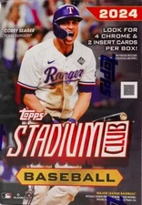 2024 Topps Stadium Club Baseball (Chrome Inserts) - FREE SHIPPING