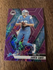 2025 Panini Mosaic Prizm  Jared Goff  # 194  Purple  Scope Color Match