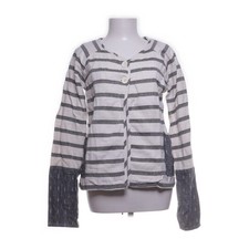 Clements Ribeiro, Strickjacke, Damen, Größe: M, Weiß/Grau, Baumwolle #LwD