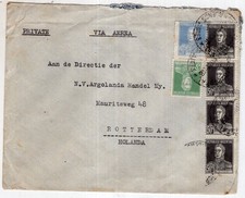 ARGENTINA, 1926, AIR MAIL COVER TO NETHERLANDS