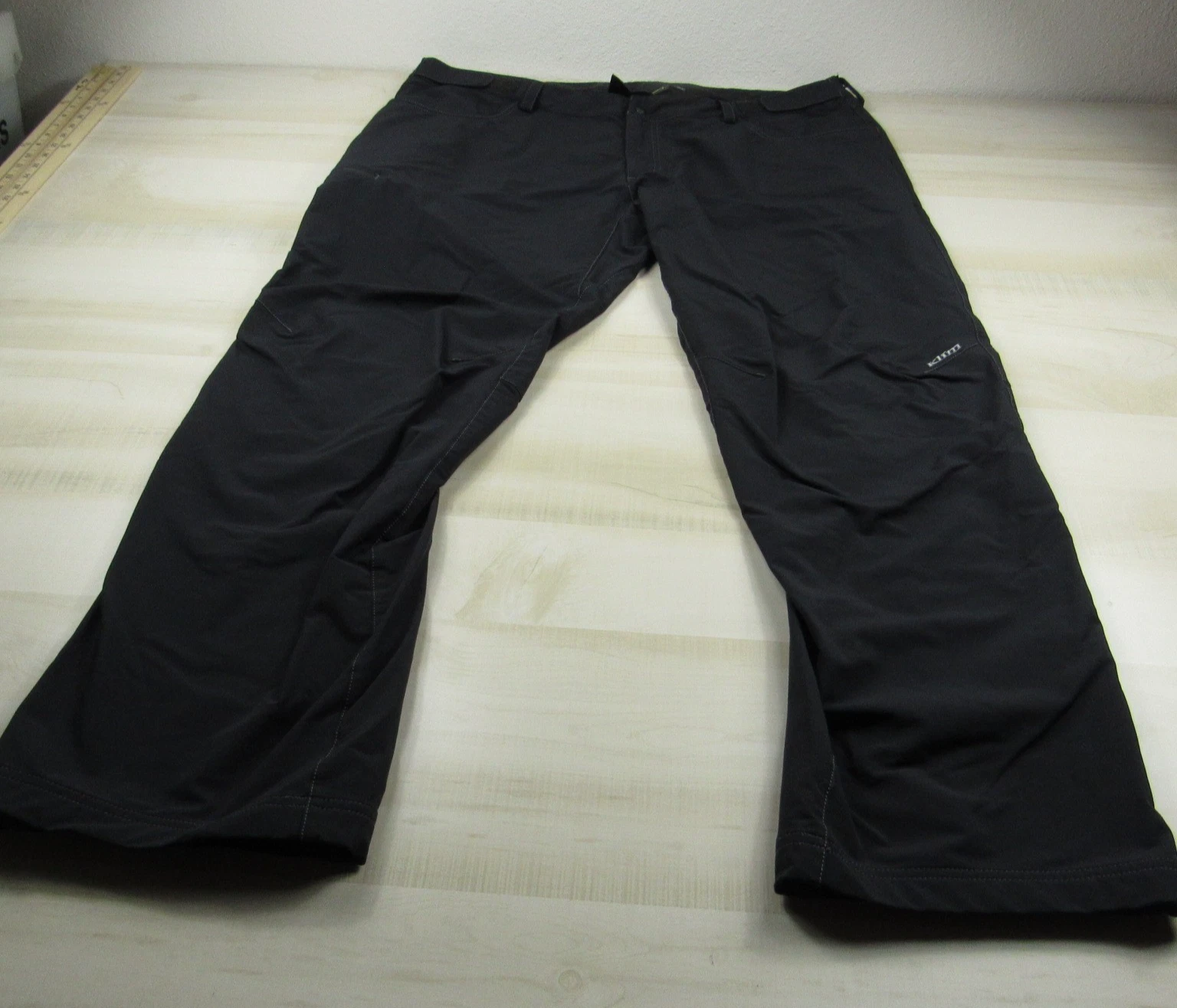 Klim Pants Mens 2XL XXL Black Transition Softshell Cargo Fleece Lined Tech
