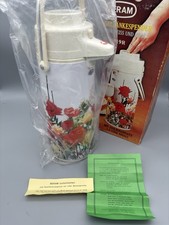 Vintage Pump Kaffeekanne Isolierkanne 70er Jahre Beram No. 5019r Retro